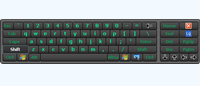 Tablet PC keyboard skin