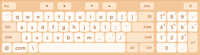 Kiosk keyboard skin